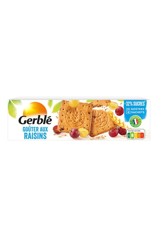 6 x Goûters aux Raisins - 360 g