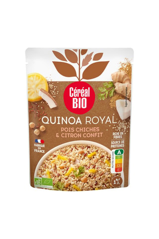 5 x Quinoa Royal pois-chiches et citron confit au lait de coco - 220 g