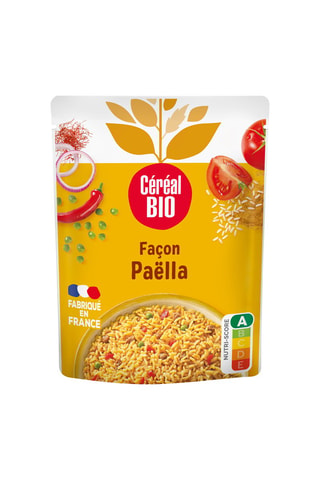 5 x Riz façon paëlla légumes safran - 220 g