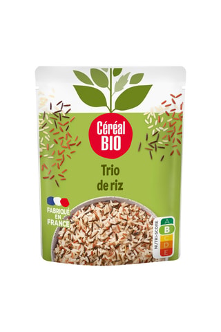 5 x Trio de riz au naturel - 220 g