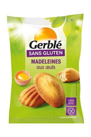 Madeleines sans gluten 4 x 200 g