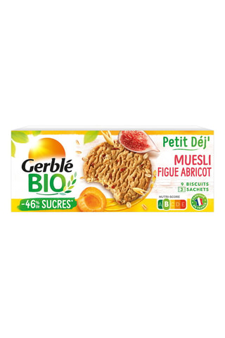6 x Biscuits Petit Déj' Muesli bio - 132 g