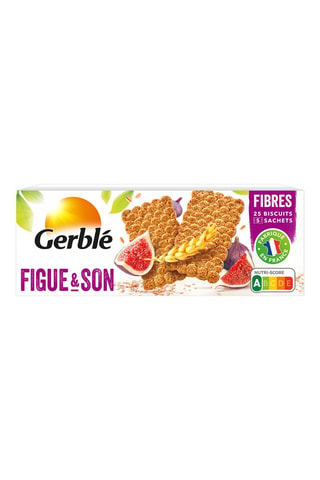 6 x Biscuits Figue et son de blé - 210 g