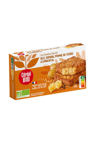 6 x Tendres Carrés blé Pommes de terres Emmental et Oignons - 200 g