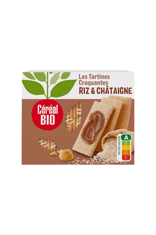 6 x Tartines Craquantes Riz Châtaigne - 145 g
