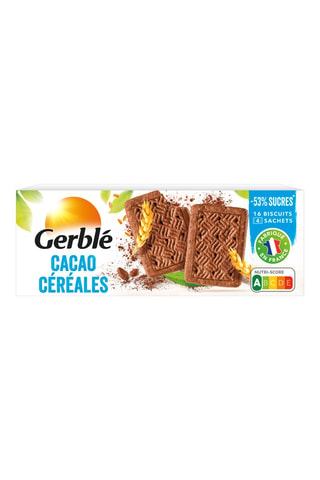 6 x Biscuits cacao céréales - 160 g