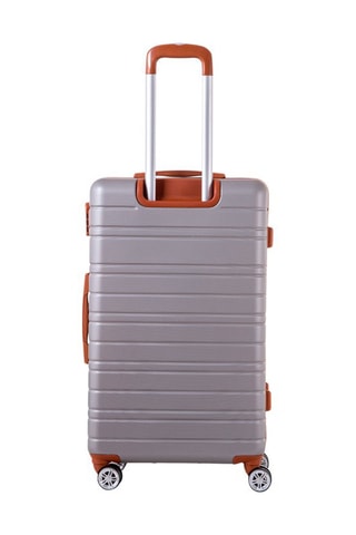 Valise grand volume Sirrah - Argenté - 75 cm