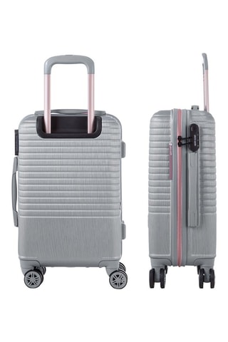 Maleta de cabina Perle - Plateado - 55 cm