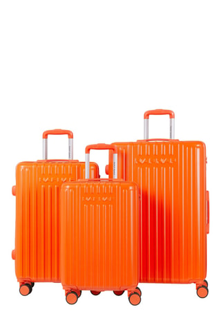 Set de 3 valises (S/M/L) Jessie - Orange - 55/65/75 cm