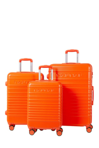 Set de 3 valises Daisy (S/M/L) - Orange - 55/65/75 cm