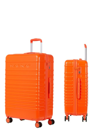 Set de 3 valises Daisy (S/M/L) - Orange - 55/65/75 cm