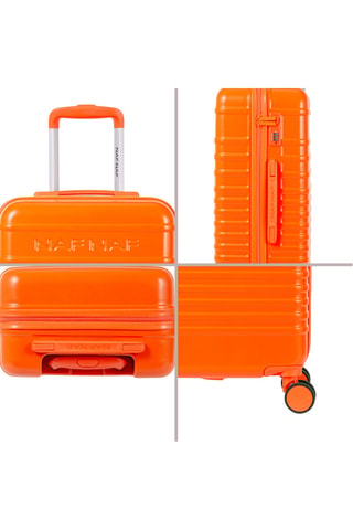 Set de 3 valises Daisy (S/M/L) - Orange - 55/65/75 cm
