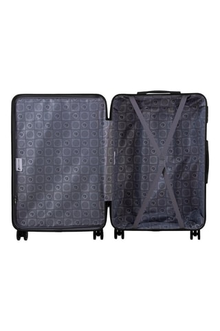 Set de 3 valises Orion - Noir - 55/65/75 cm