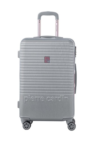 Maleta mediana Perle - Plateado - 66 cm