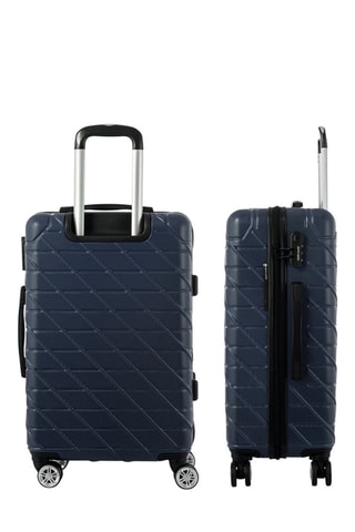 Maleta mediana Sidney - Azul marino - 66 cm