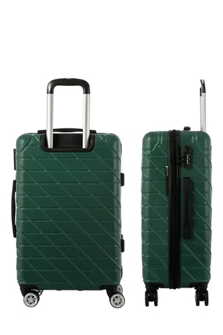 Maleta mediana Sidney - Verde abeto - 66 cm