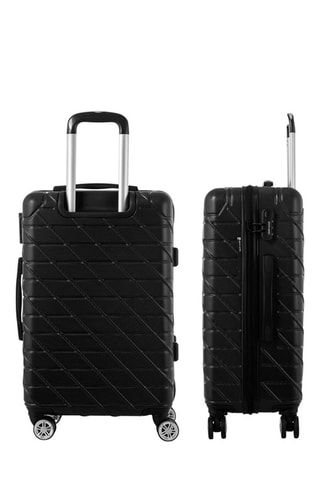 Maleta mediana Sidney - Negro - 66 cm