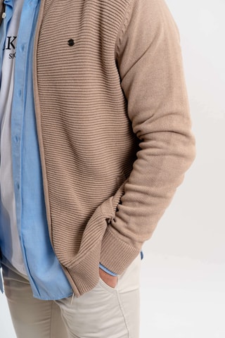 Cárdigan regular fit - Beige