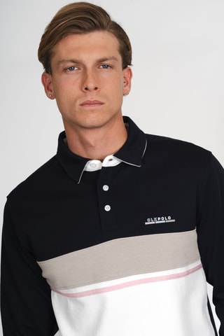 Polo regular fit - Azul marino