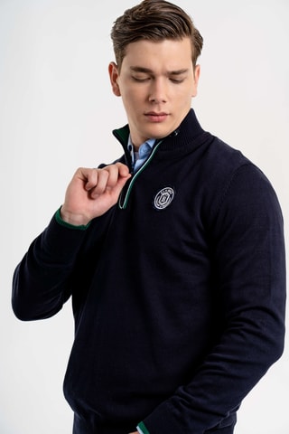 Jersey regular fit - Azul marino