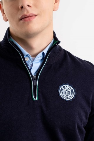 Jersey regular fit - Azul marino
