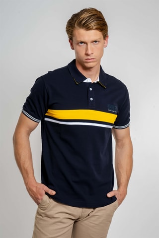 Polo regular fit - Azul marino