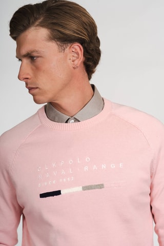 Jersey regular fit - Rosa