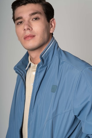Chaqueta regular fit - Azul