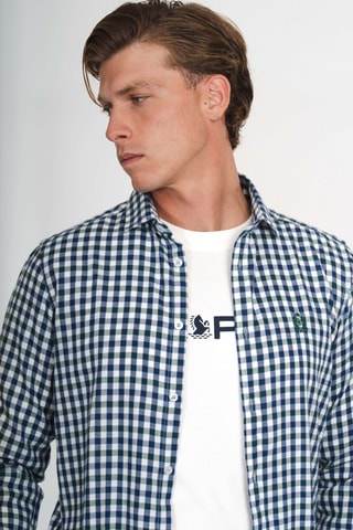 Camisa regular fit - Negro