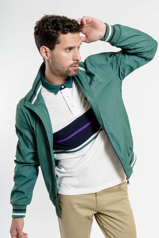 Chaqueta regular fit - Verde