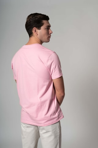 Camiseta regular fit - Rosa