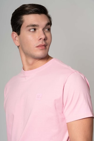 Camiseta regular fit - Rosa