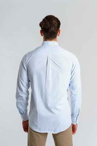 Camisa regular fit - Azul
