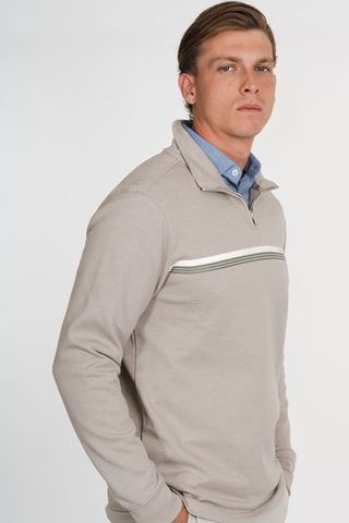 Sudadera regular fit - Beige