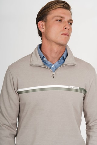 Sudadera regular fit - Beige