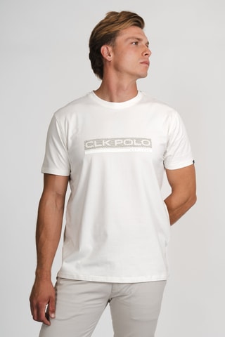 Camiseta regular fit - Beige