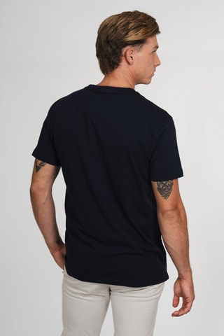 Camiseta regular fit - Azul marino