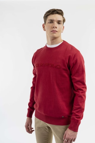 Jersey regular fit - Rojo