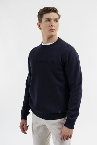 Jersey regular fit - Azul marino
