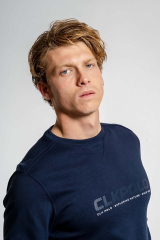 Camiseta regular fit - Azul marino