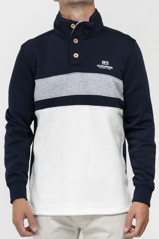 Sudadera regular fit - Azul marino