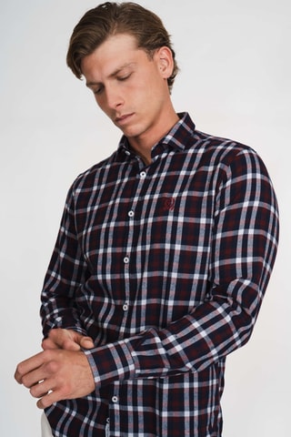 Camisa regular fit - Negro