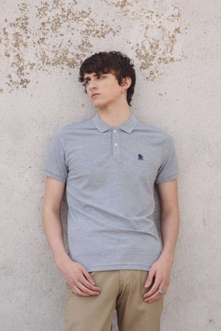 Polo regular fit - Gris