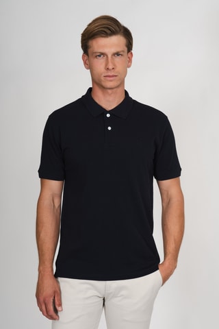 Polo regular fit - Azul marino