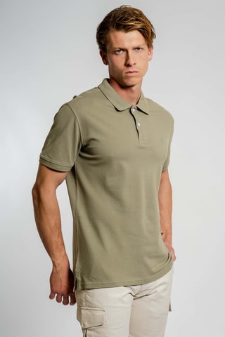 Polo regular fit - Caqui