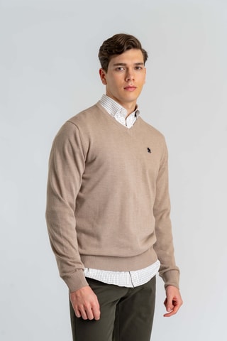 Jersey regular fit - Beige