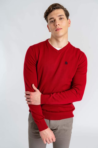Jersey regular fit - Burdeos