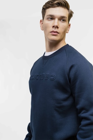 Sudadera regular fit - Azul marino