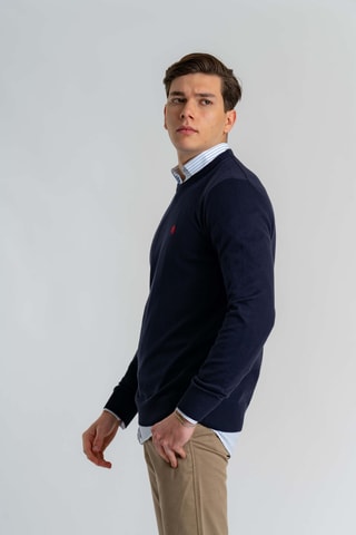 Jersey regular fit - Azul marino
