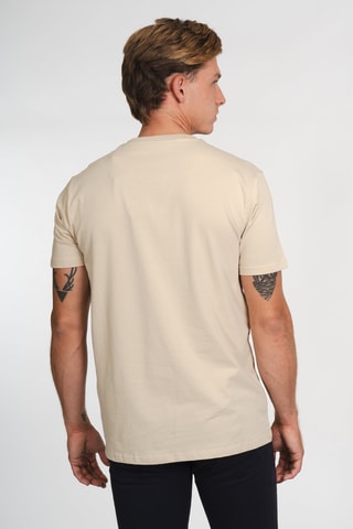 Camiseta regular fit - Beige
